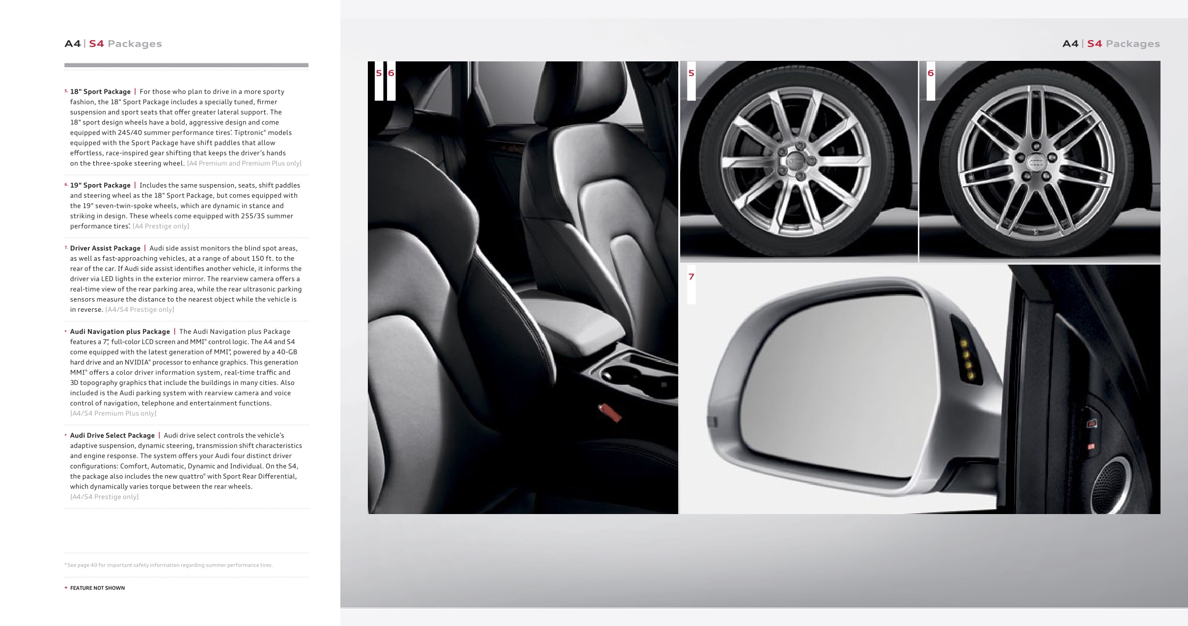 2010 Audi A4 Brochure Page 34